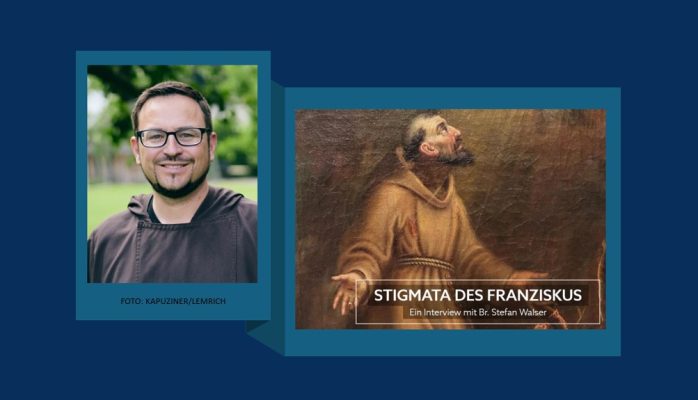 Beitragsfoto_Interviewmit Br. Stefan Walser_Stigmata des Franziskus_blau