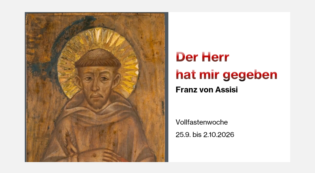 Beitragsbild_Der Herr hat mir gegeben_Vollfastenwoche 2026_neu