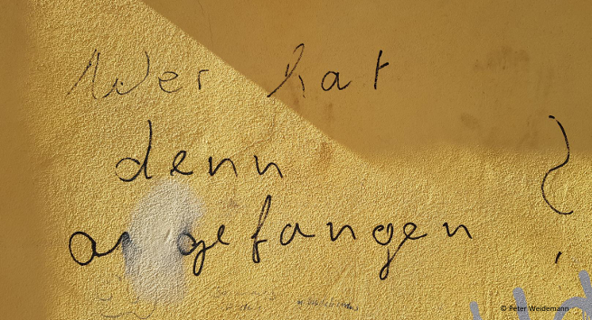 Wer hat denn angefangen - Beitragsbild zum Neujahrsempfang 2026